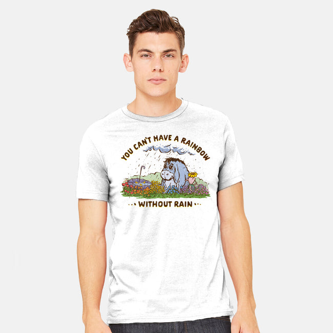 Rain And Rainbows-Mens-Heavyweight-Tee-kg07