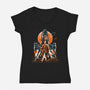 Time To Misbehave-Womens-V-Neck-Tee-zascanauta
