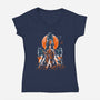 Time To Misbehave-Womens-V-Neck-Tee-zascanauta