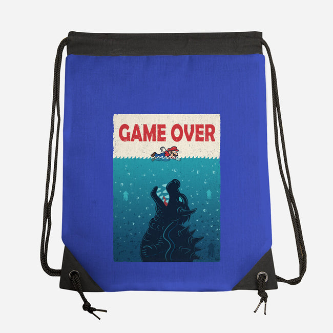 Ocean Attack-None-Drawstring-Bag-erion_designs