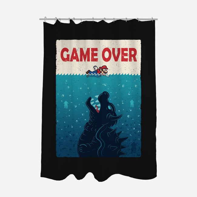 Ocean Attack-None-Polyester-Shower Curtain-erion_designs