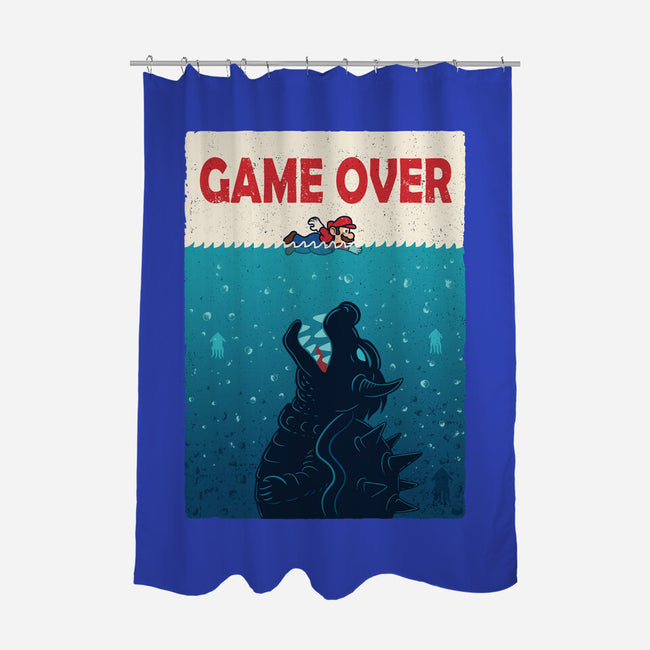 Ocean Attack-None-Polyester-Shower Curtain-erion_designs