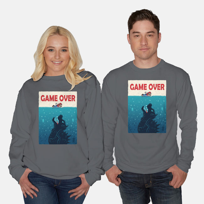 Ocean Attack-Unisex-Crew Neck-Sweatshirt-erion_designs