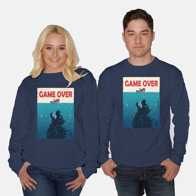 Ocean Attack-Unisex-Crew Neck-Sweatshirt-erion_designs