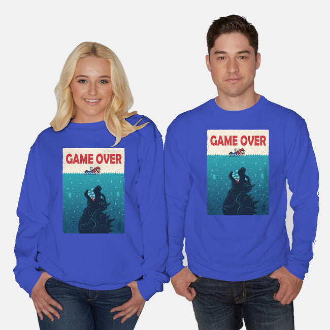 Ocean Attack-Unisex-Crew Neck-Sweatshirt-erion_designs