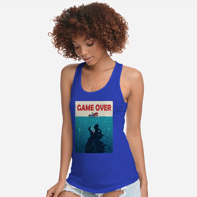 Ocean Attack-Womens-Racerback-Tank-erion_designs