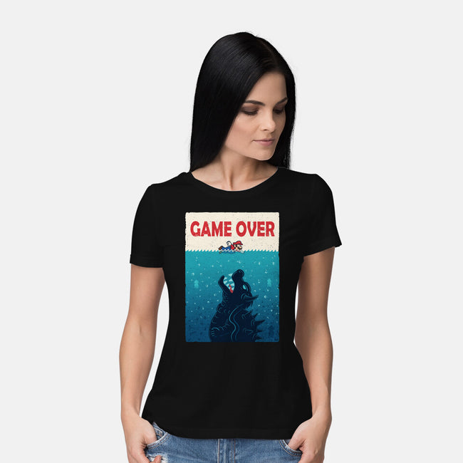 Ocean Attack-Womens-Basic-Tee-erion_designs