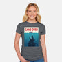 Ocean Attack-Womens-Fitted-Tee-erion_designs