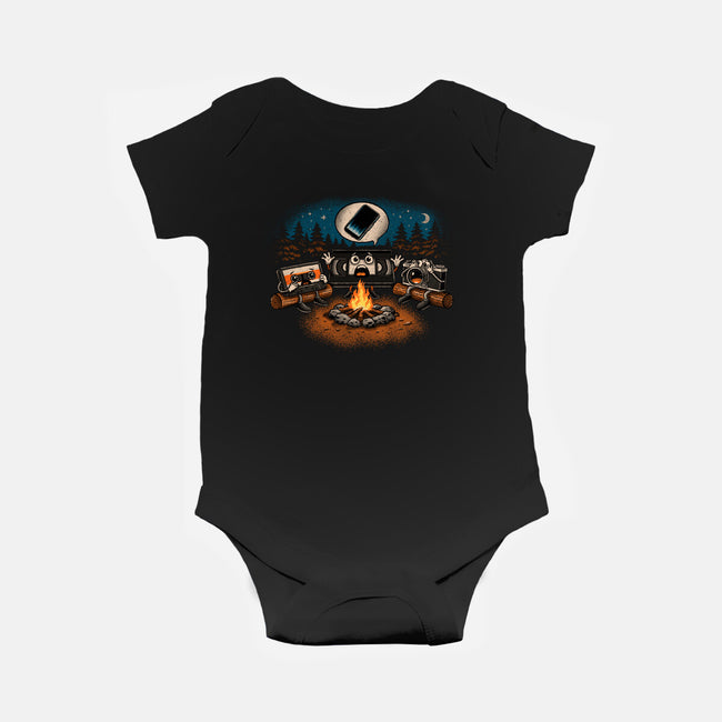 Analog Fears-Baby-Basic-Onesie-NMdesign
