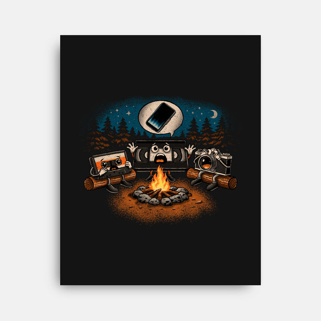 Analog Fears-None-Stretched-Canvas-NMdesign