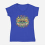 Spring Hits-Womens-V-Neck-Tee-NMdesign