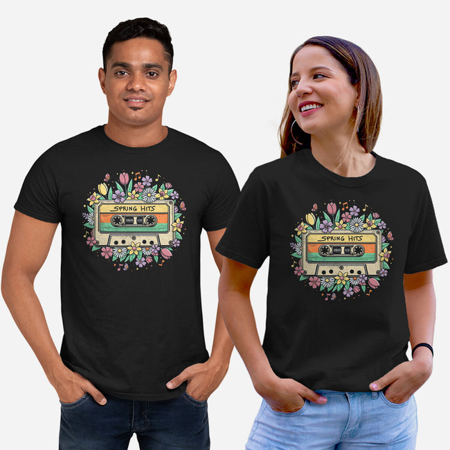 Spring Hits-Unisex-Basic-Tee-NMdesign