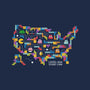 Retro Arcade USA-Unisex-Basic-Tee-NMdesign