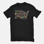 Retro Arcade USA-Womens-Fitted-Tee-NMdesign