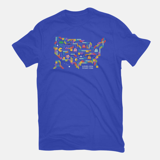 Retro Arcade USA-Youth-Basic-Tee-NMdesign