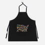 Retro Arcade USA-Unisex-Kitchen-Apron-NMdesign