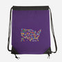 Retro Arcade USA-None-Drawstring-Bag-NMdesign