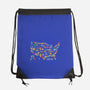 Retro Arcade USA-None-Drawstring-Bag-NMdesign