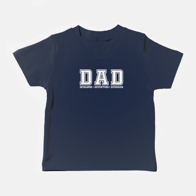 Developer Of Adventure And Diversion-Baby-Basic-Tee-NMdesign