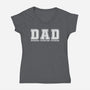Developer Of Adventure And Diversion-Womens-V-Neck-Tee-NMdesign