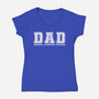 Developer Of Adventure And Diversion-Womens-V-Neck-Tee-NMdesign