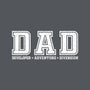 Developer Of Adventure And Diversion-Womens-V-Neck-Tee-NMdesign
