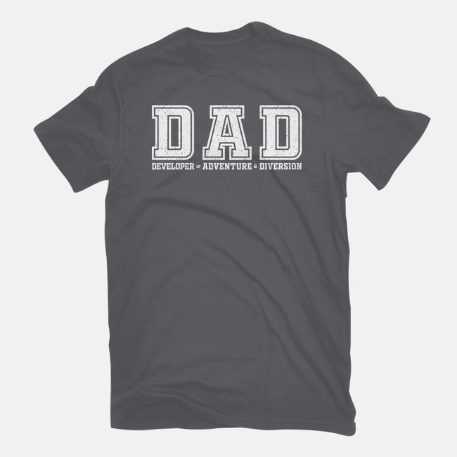 Developer Of Adventure And Diversion-Mens-Basic-Tee-NMdesign