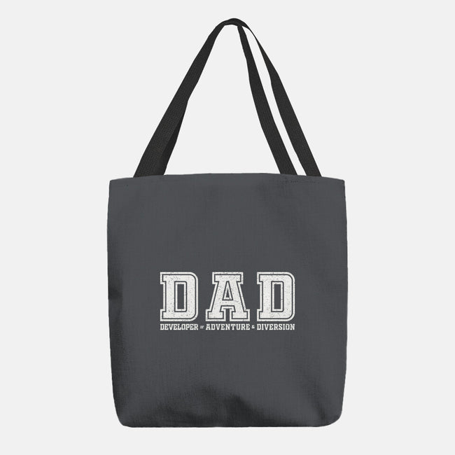 Developer Of Adventure And Diversion-None-Basic Tote-Bag-NMdesign