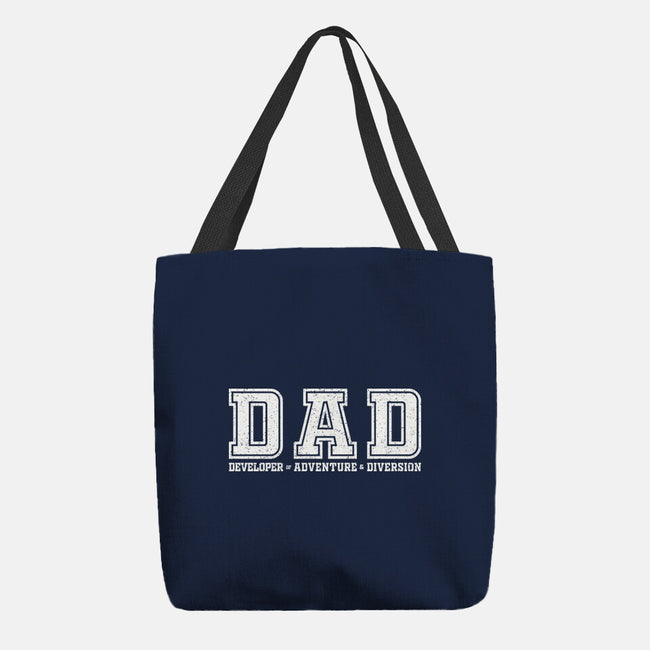 Developer Of Adventure And Diversion-None-Basic Tote-Bag-NMdesign
