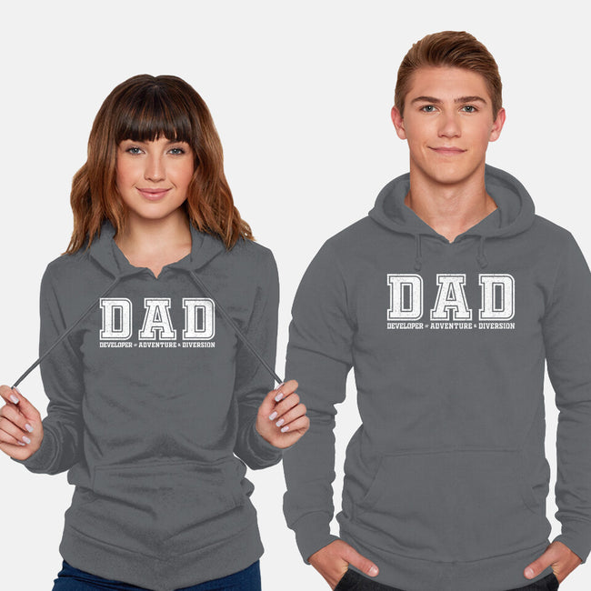 Developer Of Adventure And Diversion-Unisex-Pullover-Sweatshirt-NMdesign