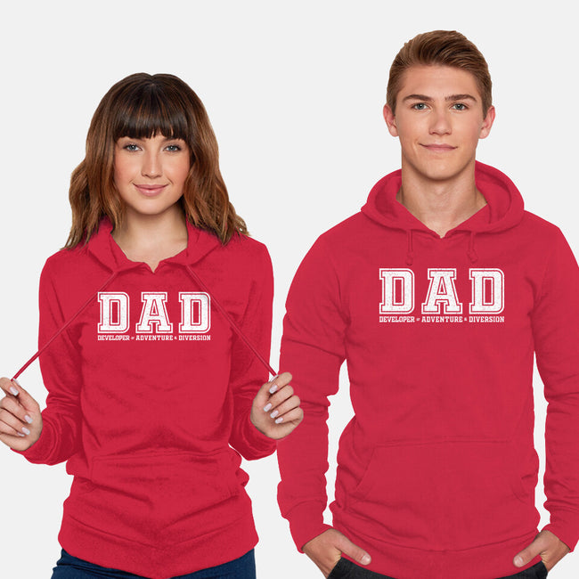 Developer Of Adventure And Diversion-Unisex-Pullover-Sweatshirt-NMdesign