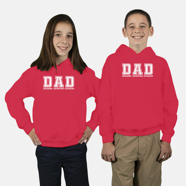 Developer Of Adventure And Diversion-Youth-Pullover-Sweatshirt-NMdesign