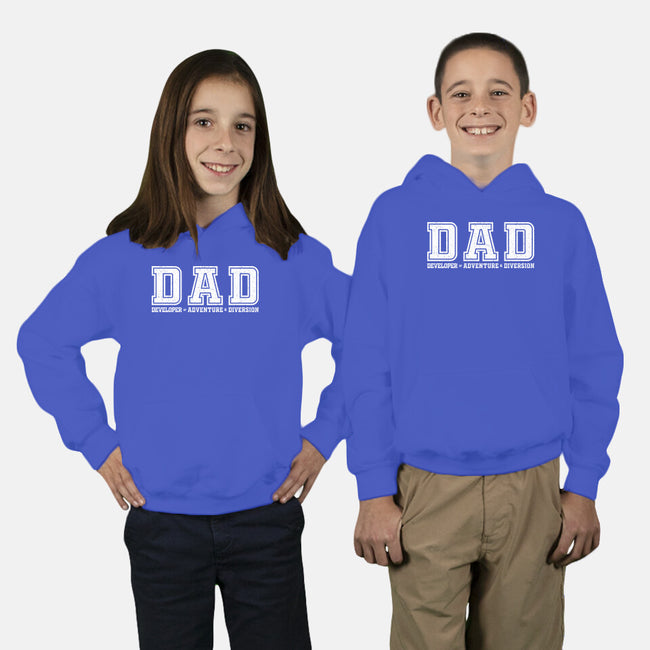 Developer Of Adventure And Diversion-Youth-Pullover-Sweatshirt-NMdesign