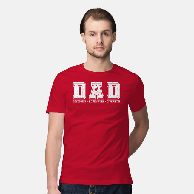 Developer Of Adventure And Diversion-Mens-Premium-Tee-NMdesign