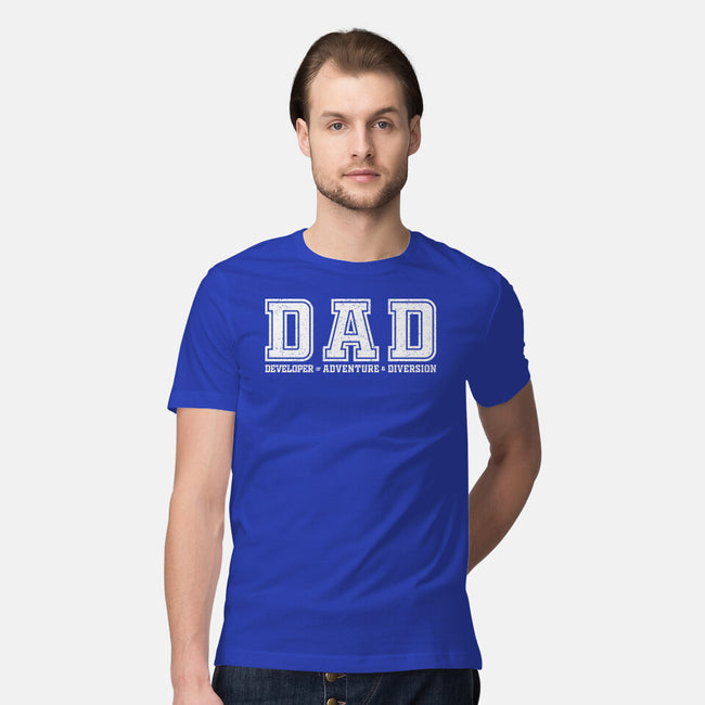 Developer Of Adventure And Diversion-Mens-Premium-Tee-NMdesign