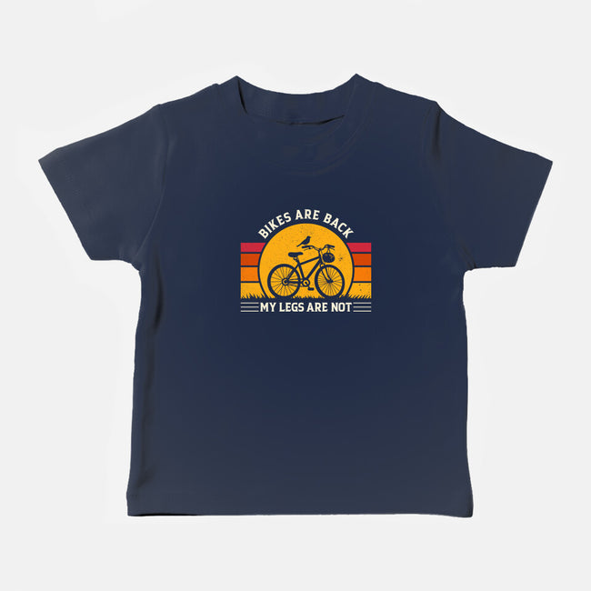 Bikes Are Back Vintage Cycling-Baby-Basic-Tee-sachpica