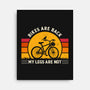 Bikes Are Back Vintage Cycling-None-Stretched-Canvas-sachpica