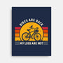 Bikes Are Back Vintage Cycling-None-Stretched-Canvas-sachpica