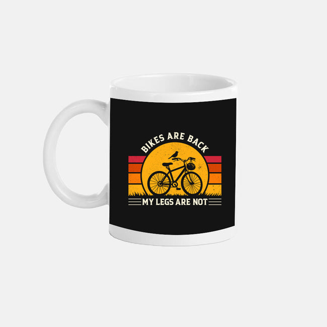 Bikes Are Back Vintage Cycling-None-Mug-Drinkware-sachpica