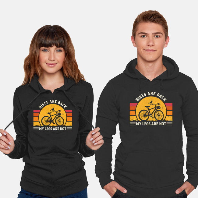 Bikes Are Back Vintage Cycling-Unisex-Pullover-Sweatshirt-sachpica