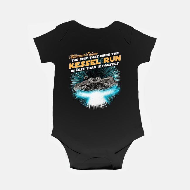 Kessel Run-Baby-Basic-Onesie-Tronyx79