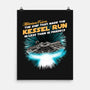 Kessel Run-None-Matte-Poster-Tronyx79