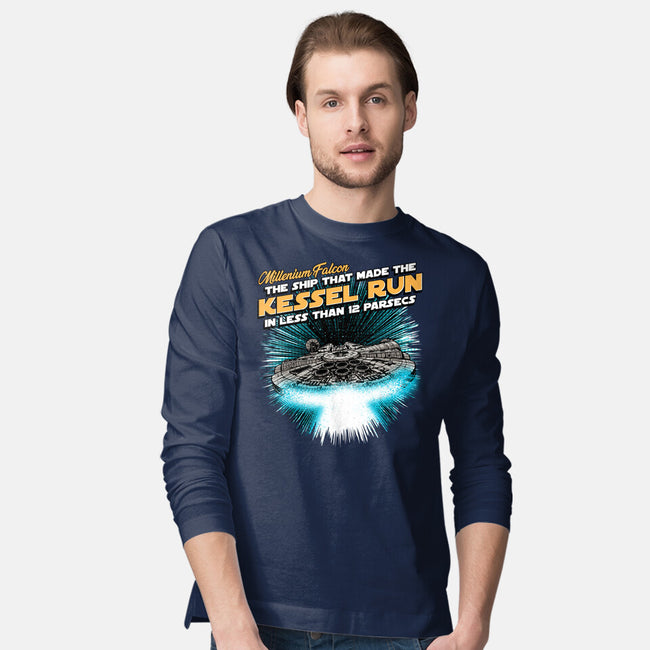 Kessel Run-Mens-Long Sleeved-Tee-Tronyx79