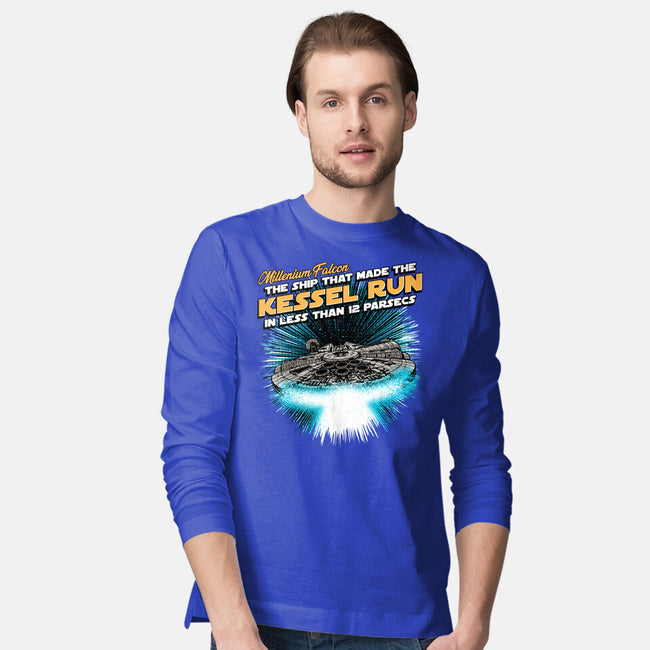 Kessel Run-Mens-Long Sleeved-Tee-Tronyx79