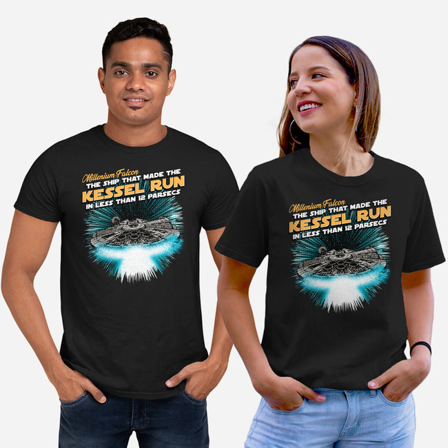 Kessel Run-Unisex-Basic-Tee-Tronyx79