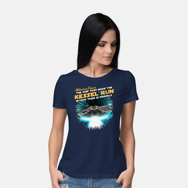 Kessel Run-Womens-Basic-Tee-Tronyx79