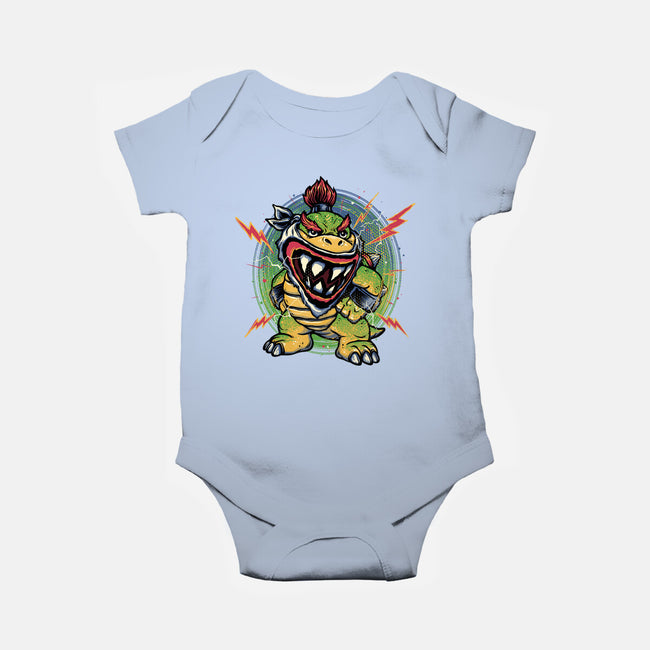 Taking The Power Back-Baby-Basic-Onesie-glitchygorilla