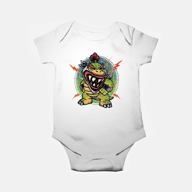 Taking The Power Back-Baby-Basic-Onesie-glitchygorilla