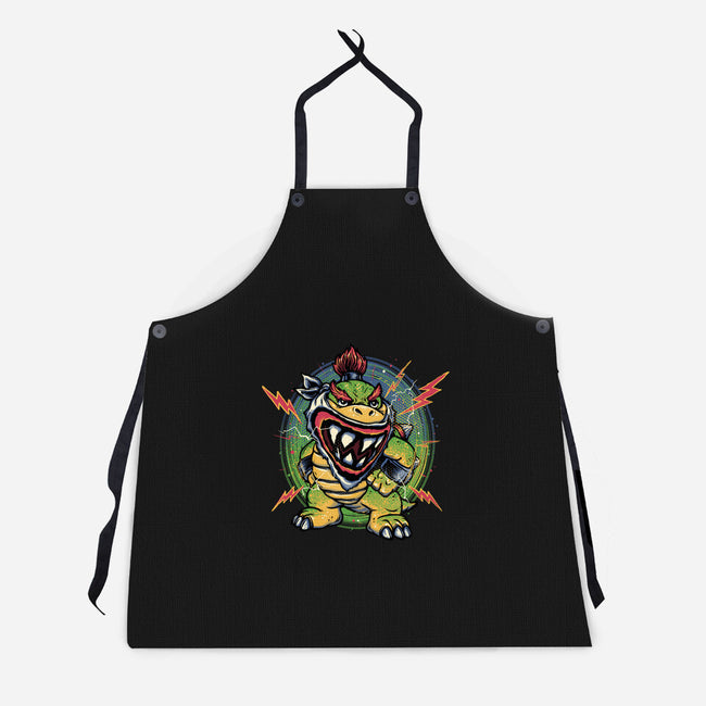 Taking The Power Back-Unisex-Kitchen-Apron-glitchygorilla