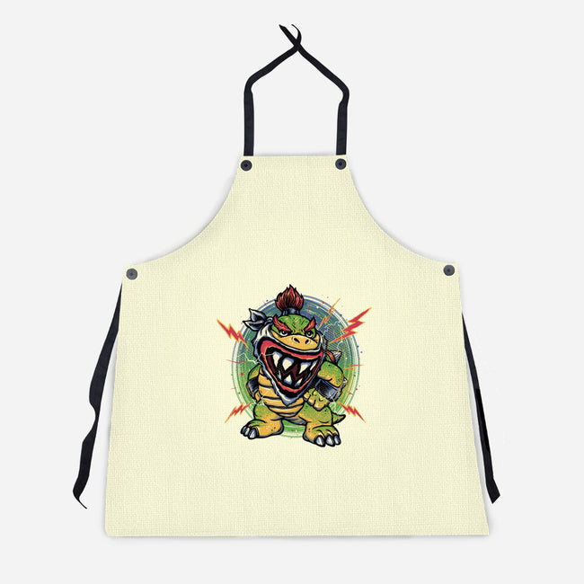 Taking The Power Back-Unisex-Kitchen-Apron-glitchygorilla